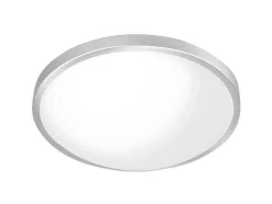 EPIKASA Plafondlamp-Easy Plafondlamp, Satijn, Wit, 31X31X9 Cm,
