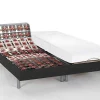 DREAMEA Elektrisch Relaxatiebed-Elektrisch Bed - Bedbodem En Matras - Latex Cassiopee Iii Van - Okin Motoren - 2 X 90 X 200 Cm - Zwart