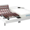 DREAMEA Elektrisch Relaxatiebed-Elektrische Bedbodem En Matras Met Vormgeheugen Hesiode Iii Van - Motoren Okin - Wit - 2 X 90 X 200 Cm