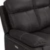 Vente-unique Elektrische Relaxbanken-Elektrische Driezits Relaxbank Van Leer Isiris - Bruin