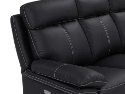 Vente-unique Elektrische Relaxbanken-Elektrische Driezits Relaxbank Van Leer Isiris - Zwart