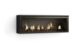 Skraut Home Haard-Elektrische Haard Led , 107X38X25Cm, Woonkamer - Eetkamer, Elektrische Haard, Zwart