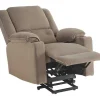 ModernLuxe Aanbiedingen: Zitbank & Fauteuil-Elektrische Relaxfauteuil - Met Thermische Massagefunctie - Voorzien Van 2 Bekerhouders En Afstandsbediening - Taupe