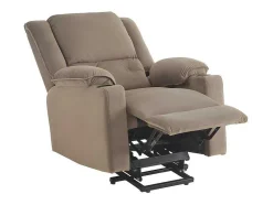 ModernLuxe Aanbiedingen: Zitbank & Fauteuil-Elektrische Relaxfauteuil - Met Thermische Massagefunctie - Voorzien Van 2 Bekerhouders En Afstandsbediening - Taupe