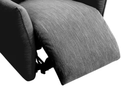 Vente-unique Aanbiedingen: Zitbank & Fauteuil-Elektrische Relaxfauteuil In Antraciete Stof Modoc