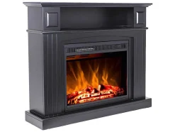 FLAMATECH Haard-Elektrische Sfeerhaard Lopevi - L99 X D25 X H82,5 Cm - Zwart