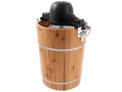 Vente-unique Klein Huishoudelijk Apparaat-Elektrische Sorbetmaker Givreto Van Hout 5.5L