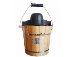 Vente-unique Klein Huishoudelijk Apparaat-Elektrische Sorbetmaker Givreto Van Hout 5.5L