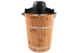 Vente-unique Klein Huishoudelijk Apparaat-Elektrische Sorbetmaker Givreto Van Hout 5.5L