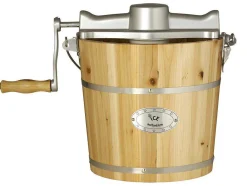 Vente-unique Klein Huishoudelijk Apparaat-Elektrische Sorbetmaker Givreto Van Hout 5.5L