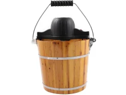 Vente-unique Klein Huishoudelijk Apparaat-Elektrische Sorbetmaker Givreto Van Hout 3.5L