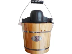 Vente-unique Klein Huishoudelijk Apparaat-Elektrische Sorbetmaker Givreto Van Hout 3.5L