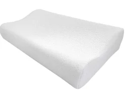 DREAMEA Hoofdkussen-Ergonomisch Hoofdkussen Met Vormgeheugen 50 X 30 Cm Sleepy Van - Wit