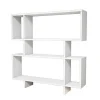 EPIKASA Boekenkast & Vitrine-Fabiola Boekenkast, Wit, 100X22X111 Cm,