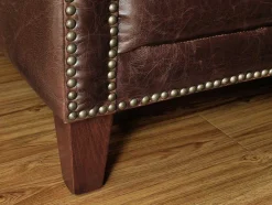 LINEA SOFA Fauteuil Leer-Fauteuil Cassandra Van Lived-In Leer - Bruin