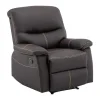 Vente-unique Relaxfauteuil-Fauteuil Van Bruine Kunstleer Canby