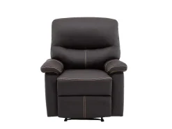 Vente-unique Relaxfauteuil-Fauteuil Van Bruine Kunstleer Canby