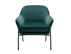 Vente-unique Fauteuil Stof Fluweel / Suedine-Fauteuil Van Spargroen Velours Cerita