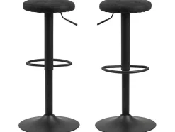 Vente-unique Barkruk-Finurly Barstoel Grijs.