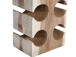 OZAIA Opbergaccessoire-Flessenrek Van Suarhout - 10 Flessen - B19 X D27 X H70 Cm - Naturel - Cagayan