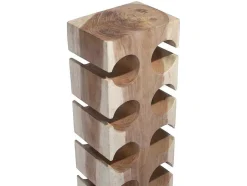 OZAIA Opbergaccessoire-Flessenrek Van Suarhout - 10 Flessen - B19 X D27 X H70 Cm - Naturel - Cagayan
