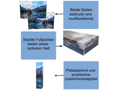 Vente-unique Kamerscherm-Foto Scherm Mcw-A83, 180X244Cm Lake