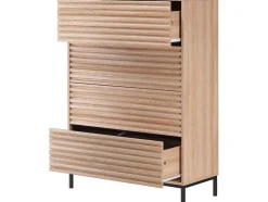 Loft24 Keukenmeubel-G Commode 4 Laden Eiken