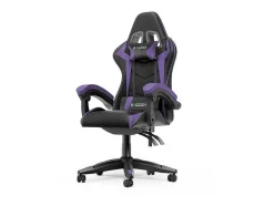 Vente-unique Bureaustoel-Gaming- En Bureaustoel Ergonomische Computerbureaustoel Met Hoofdsteun En Lumbale Ondersteuning