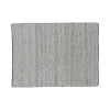 Vente-unique Woonkamertapijt-Ganga Vloerkleed 300X200 Cm Wol Grijs.