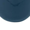 OZAIA Decoratieobject Voor Binnen-Geemailleerde Metalen Vaas - D. 29 X H. 36 Cm - Messing Afwerking - Groenblauw - Klaudia