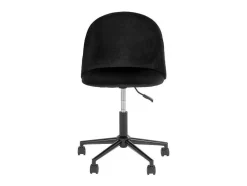 House Nordic Bureaustoel-Geneve Kantoorstoel Velour Zwart, Zwart.