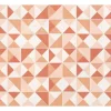 OZAIA Woonkamertapijt-Geometrisch Tapijt Van Vinyl - 120 X 180 Cm - Oranje - Myrala