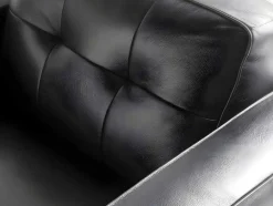 Angel Cerda Fauteuil Leer-Gestoffeerde Fauteuil Capitone Rundleder 5037