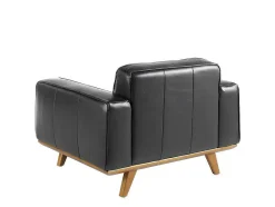 Angel Cerda Fauteuil Leer-Gestoffeerde Fauteuil Capitone Rundleder 5037
