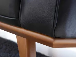 Angel Cerda Fauteuil Leer-Gestoffeerde Fauteuil Capitone Rundleder 5037