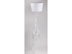 EPIKASA Staande Lamp-Glenn Vloerlamp, Wit, 40X40X162 Cm,