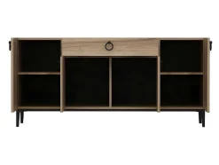 EPIKASA Buffetkast-Gloria Multifunctioneel Kabinet, Walnoot, 160X42X75 Cm,