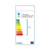 EPIKASA Tuinlamp-Graciela Spot, Messing, Wit, 29X17,5X22 Cm,
