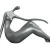 OZAIA Standbeeld-Groot Beeld Madeleine Ii Van Hars - L.36 X H. 22 Cm - Zilver