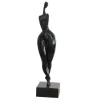 OZAIA Standbeeld-Groot Beeld Madison - Hars - L12 X H50 Cm - Zwart