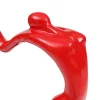 OZAIA Standbeeld-Groot Hartvormig Standbeeld Van Hars B49 X H55 Cm Rood Lovina