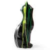 OZAIA Standbeeld-Groot Kattenstandbeeld Van Hars L24 X B13 X H53 Cm Meerdere Kleuren Miniria