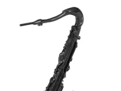 OZAIA Standbeeld-Groot Saxofoonstandbeeld Van Hars L29 X B16 X H62 Cm Zwart Musania