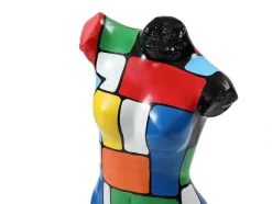 OZAIA Standbeeld-Grote Buste Van Hars L26 X B17 X H48 Cm Meerdere Kleuren Taviano