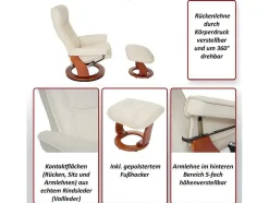 Vente-unique Fauteuil Leer-Halifax Fauteuil, Bruin, Naturel Bruin