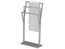 Vente-unique Accessoires & Spiegels-Handdoekenrek Met 3 Dragers Ice