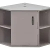 ModernLuxe Badkamermeubel Met Enkele Wastafel-Hangend Badkamermeubel Met Keramische Wastafel - Marmeren Bladen - Lichtpaars (Kraan Niet Inbegrepen)