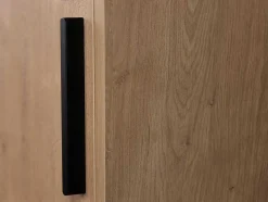 Vente-unique Toiletmeubel-Hangend Wastafelmeubel Met Nis - 40 Cm - Licht Naturel - Lopena