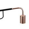 OZAIA Wandlamp-Hangende Wandlamp Van Gebogen Metaal - L65 X D10 X H25 Cm - Zwart En Koperkleurig - Colwood