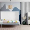 OZAIA Hanglamp-Hanglamp Etnische Stijl Van Bamboe En Zwart Metaal - D 40 X H 120 Cm - Parana